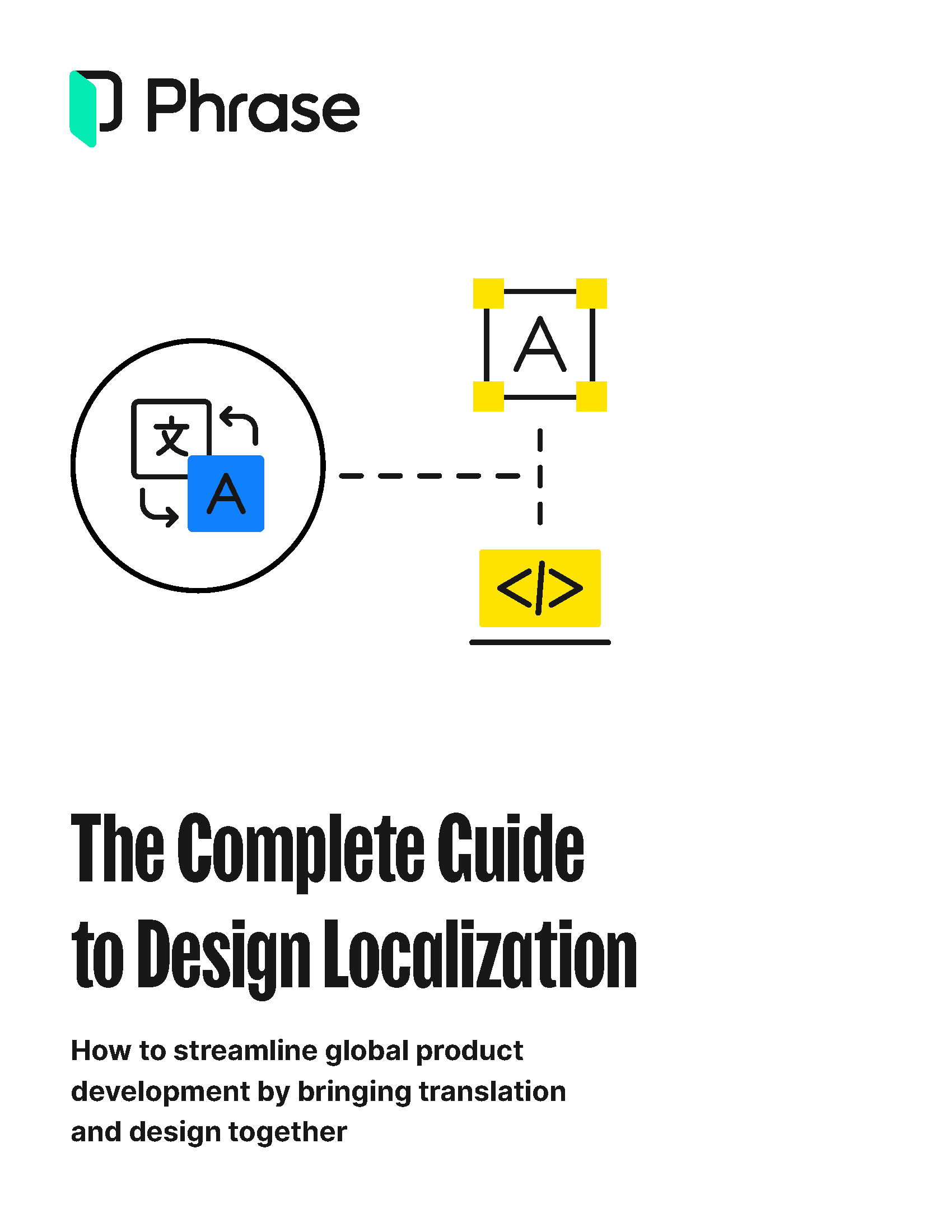 Design localization ebook cover | Phrase