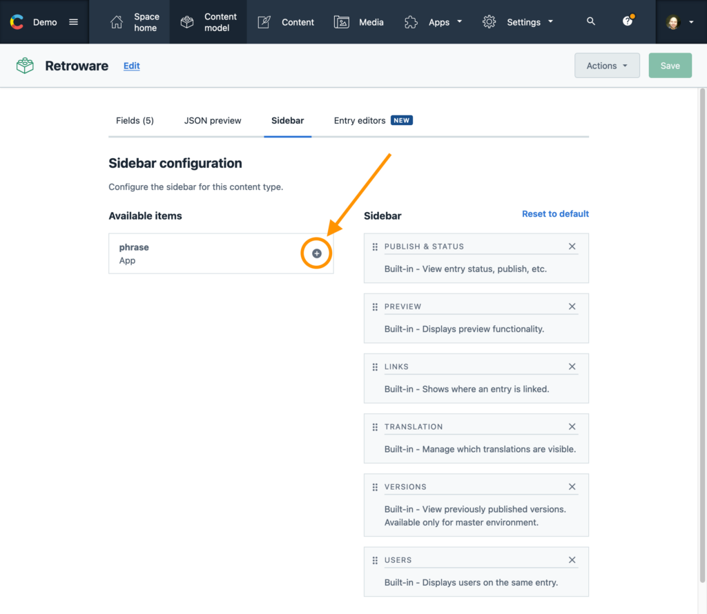 Headless CMS Localization: Contentful+Phrase Strings | Phrase