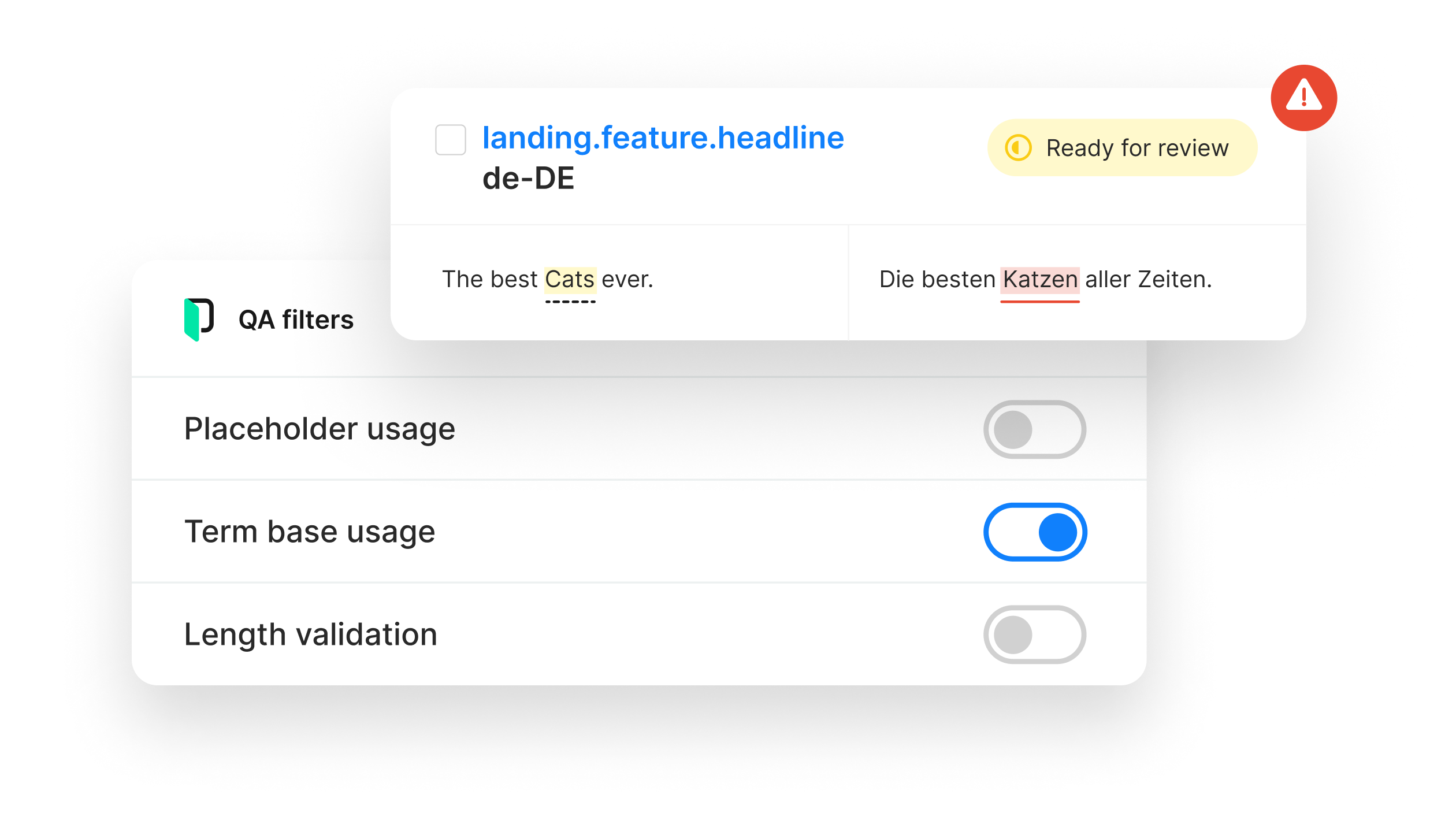 Phrase Strings QA check | Phrase