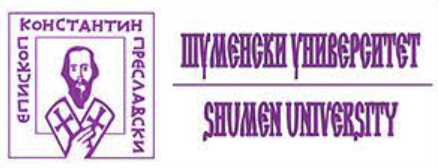 Logo of Konstantin Preslavsky University of Shumen