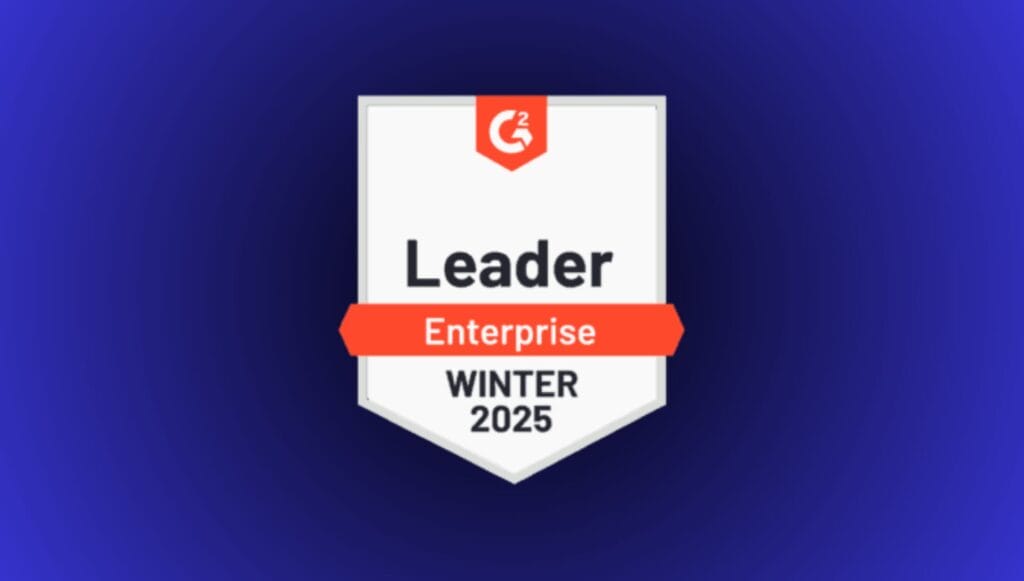 G2 badge enterprise winter 2025 phrase