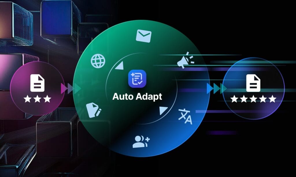 Phrase auto adapt graphic