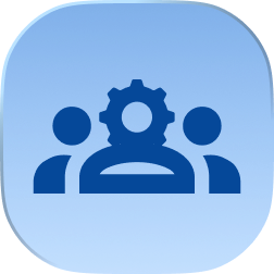 Icon of two puzzle pieces fitting together, symbolizing co-developed solutions and collaboration.