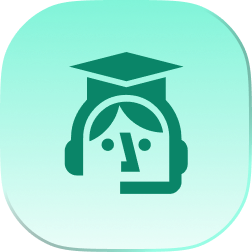 Icon of two cogwheels and a checkmark, symbolizing joint implementation and onboarding collaboration.