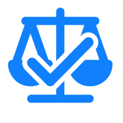 Icono de asegura el cumplimiento de las leyes