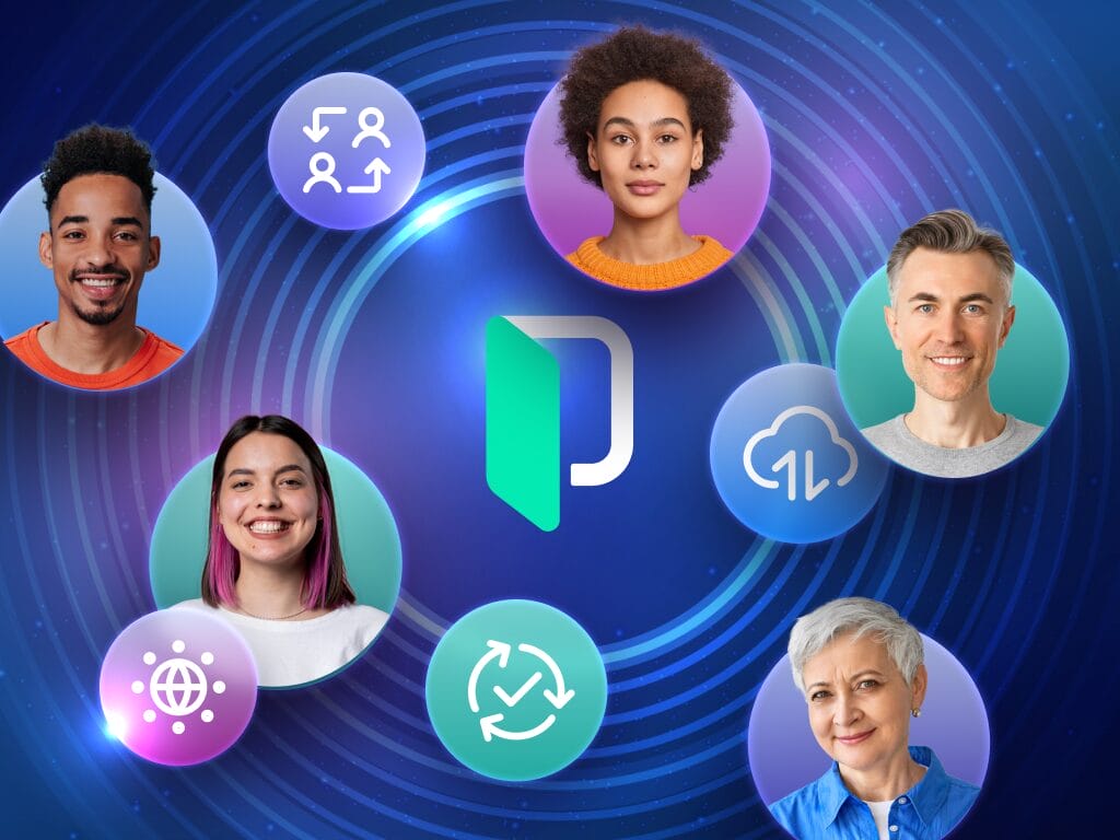 Graphic illustrating Phrase Strings centralizing localization work into a single platform.