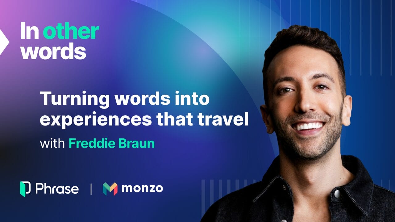 Turning words into experiences that travel