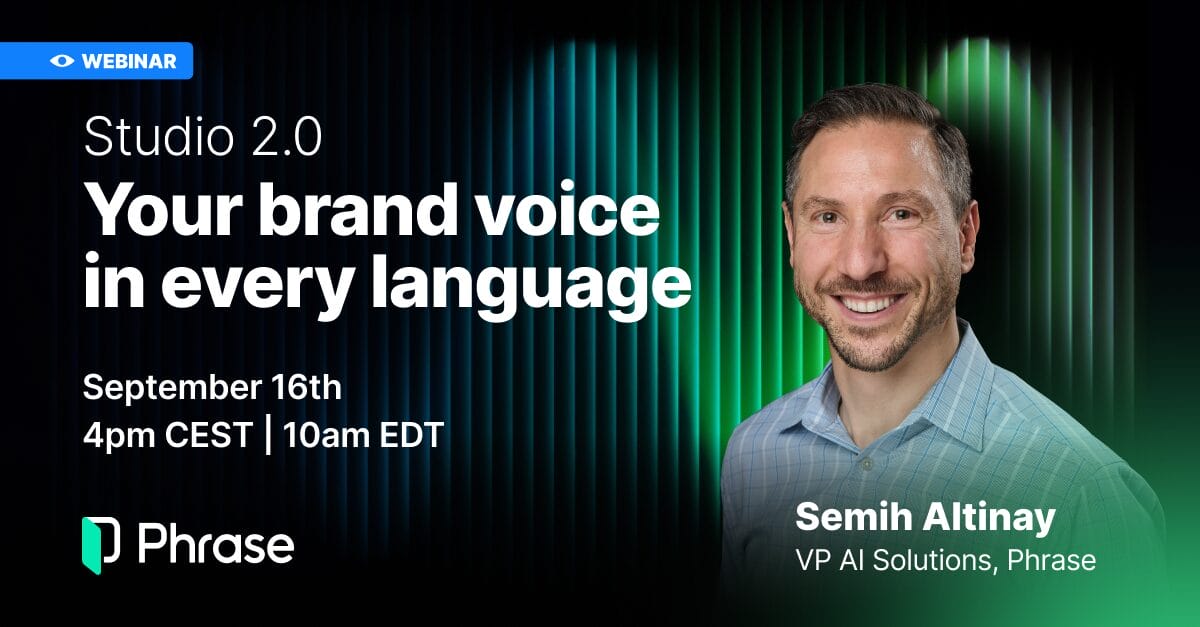 Studio 2.0: Your brand voice in every language